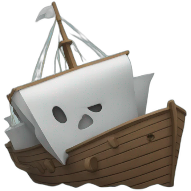 ship sinking emoji