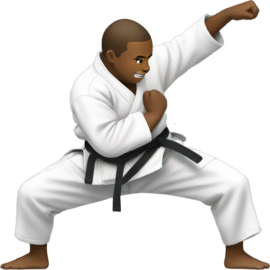 Judo move emoji