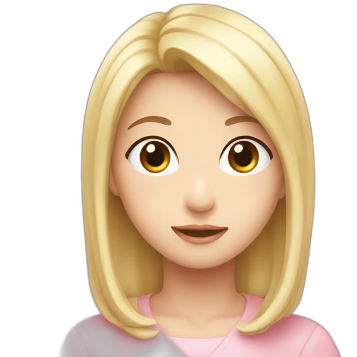 ピンクのうさぎ emoji