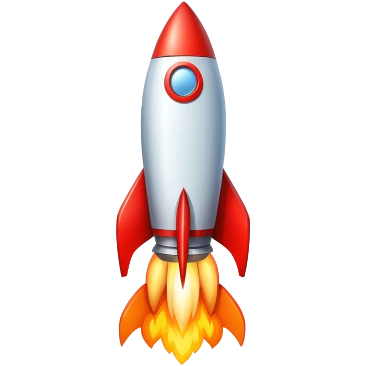 Rocket signboard emoji