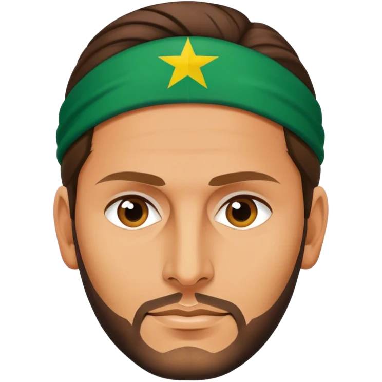 shahid afridi emoji