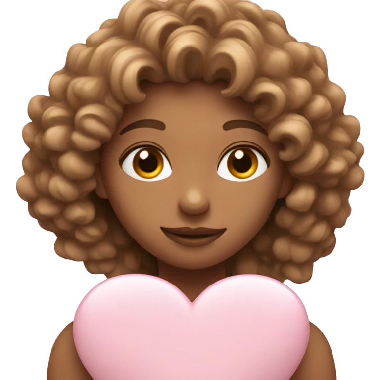 light pink heart  emoji