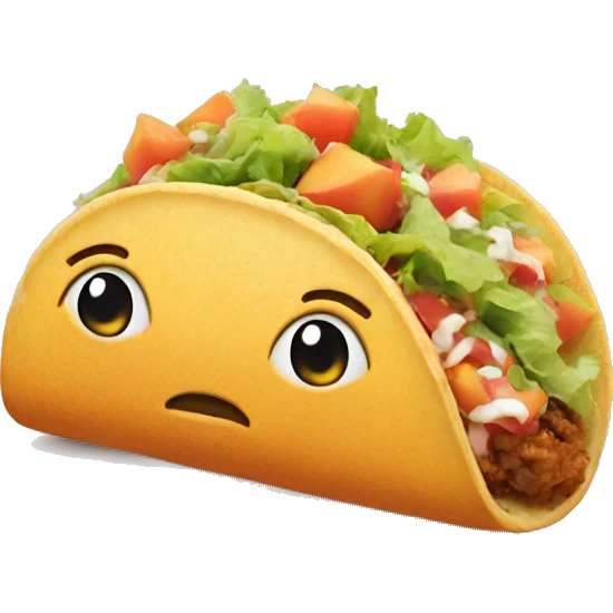 Two peach taco emoji