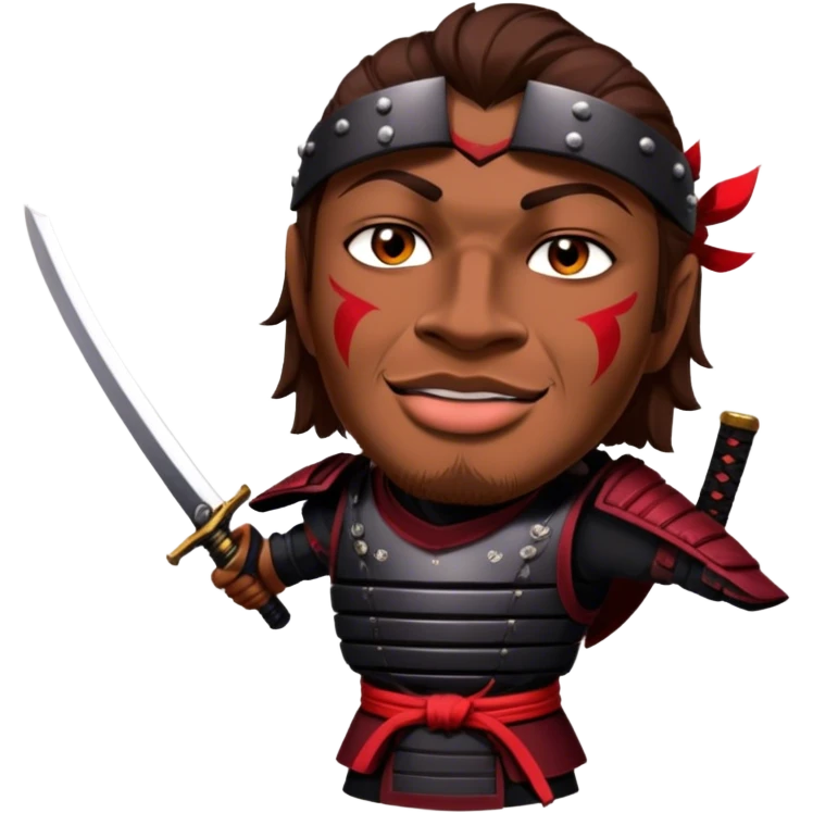Fierce Samurai emoji
