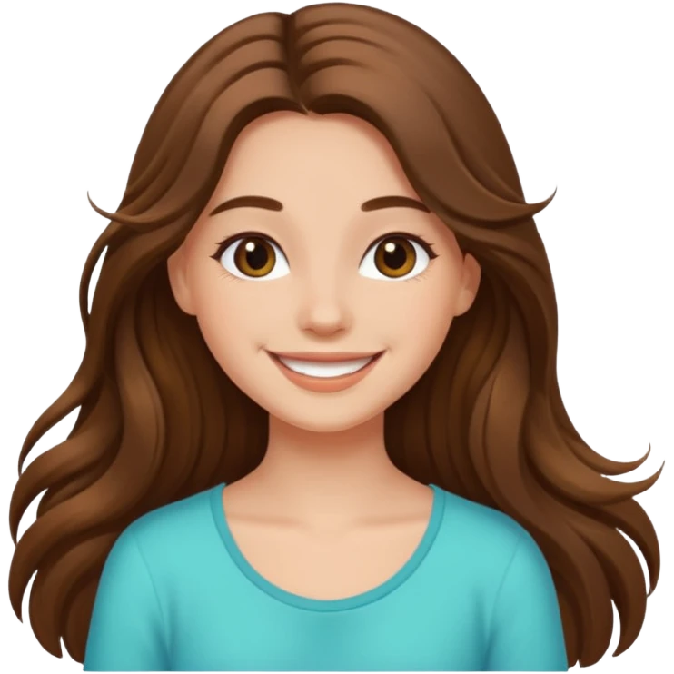 summer vibes girl brun hair long hair emoji