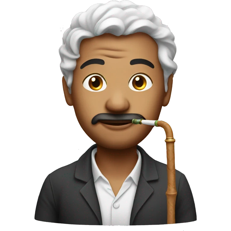 man with hookah emoji
