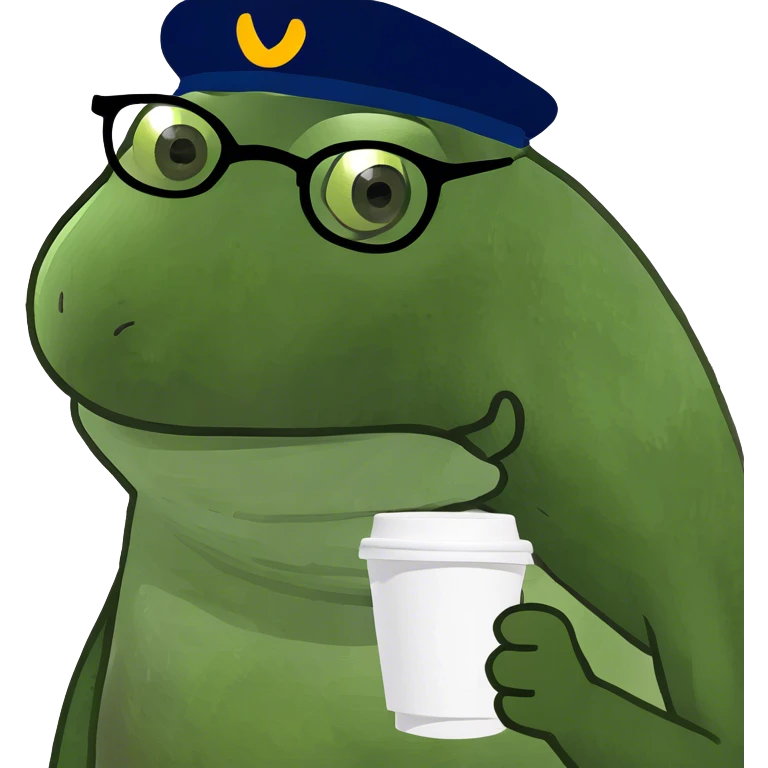 Hold coffee emoji