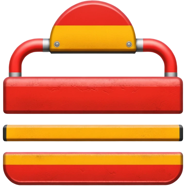 quebra mola vermelho na rua emoji