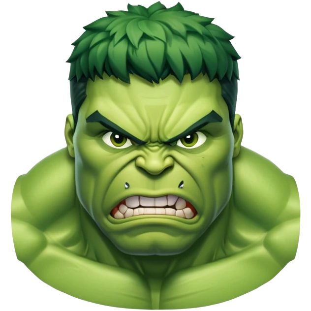 Hulk from avengers  emoji