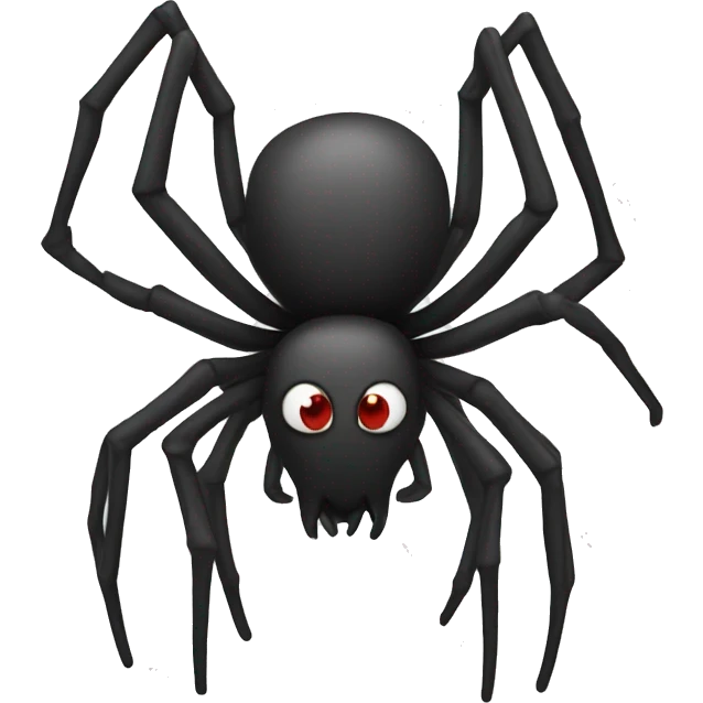 Spider face emoji