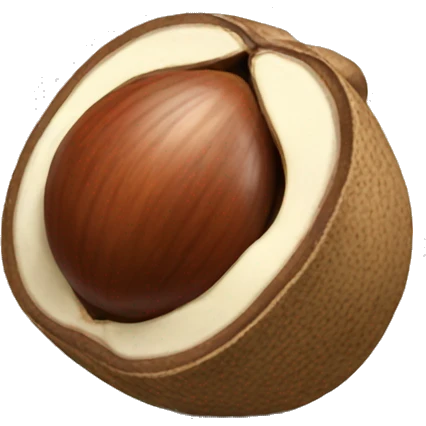 buckeye nut emoji