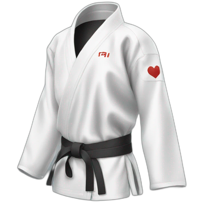 taekwondo coat emoji