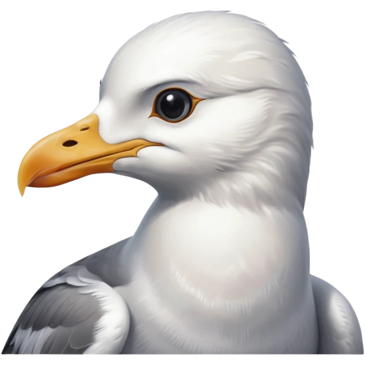 with gull please emoji