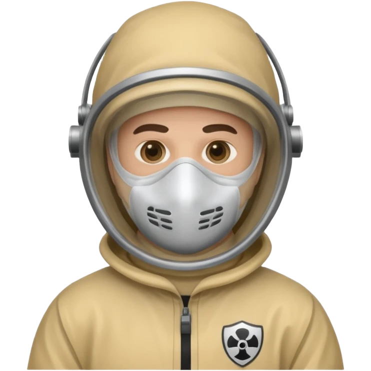 Forensic man with mask emoji
