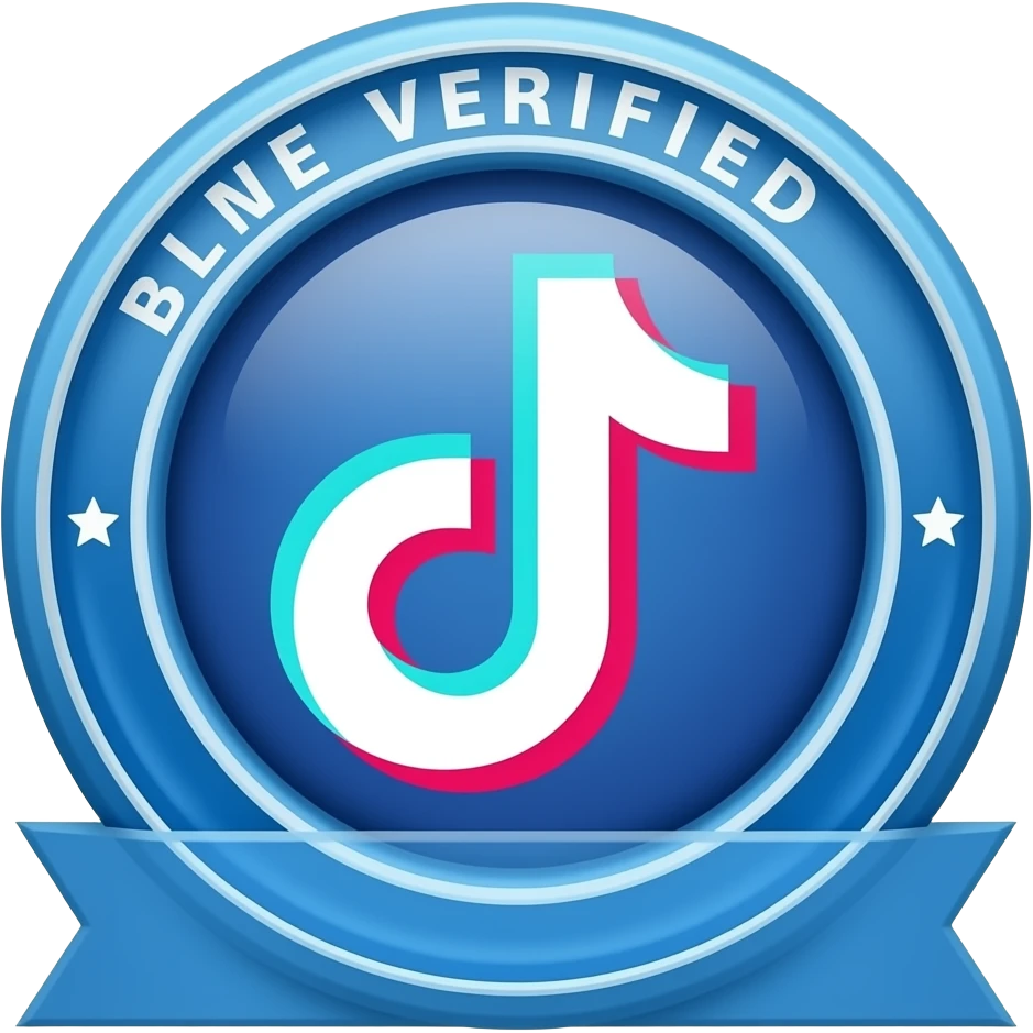 علامة الوثيق الزرقاء الخاص في تيك توك emoji