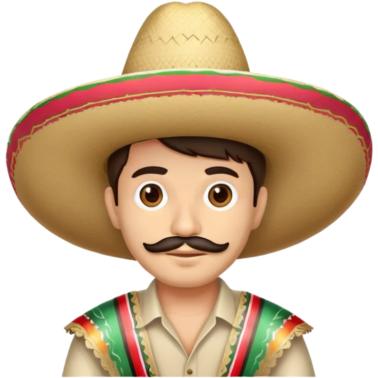 Mexican sombrero wide brim super party har emoji