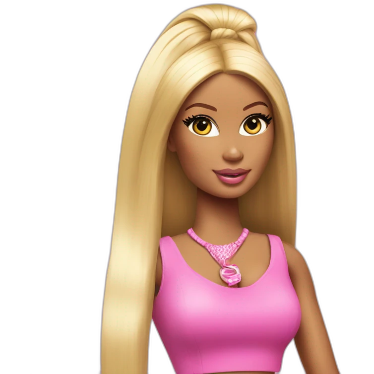 barbie nicki minaj emoji