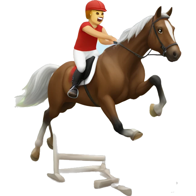 Horse relay games emoji