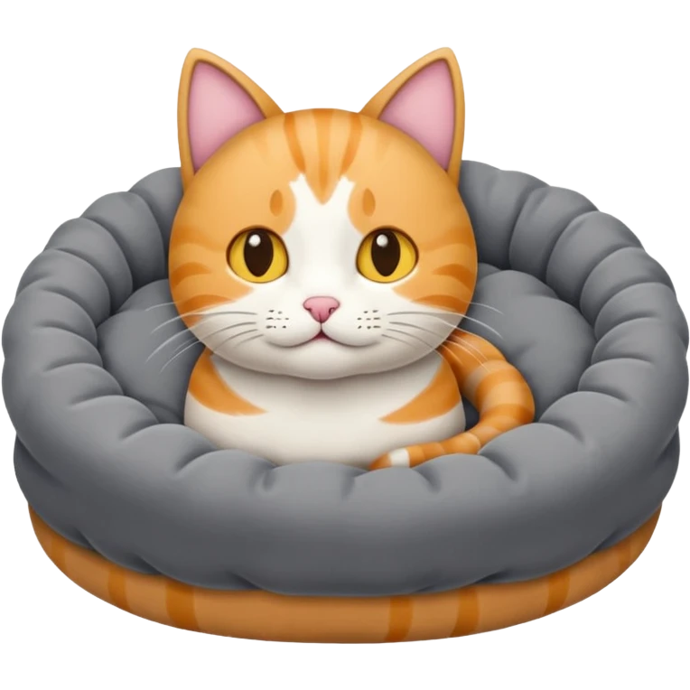 Cat bed emoji
