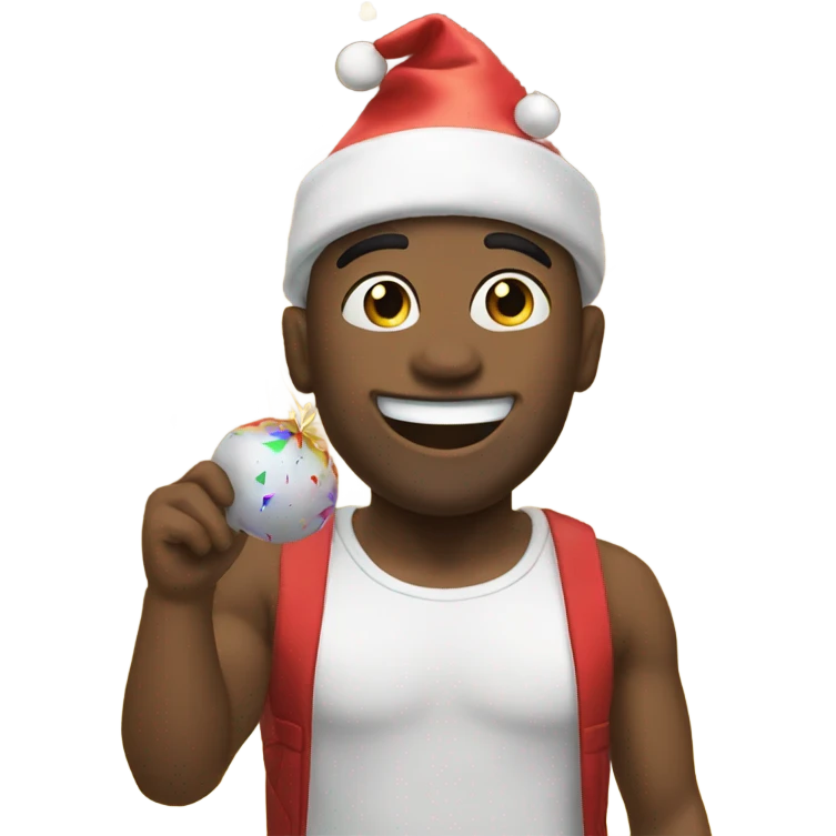 Happy New Year Gay emoji