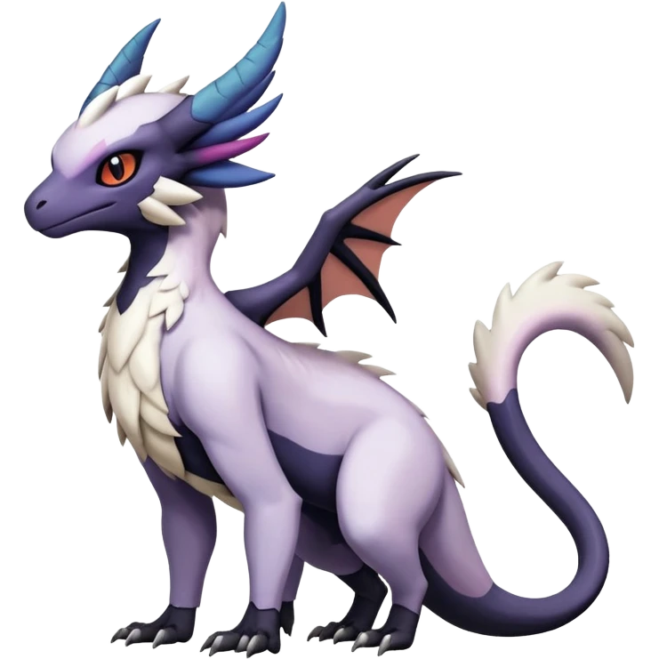 Salandit-Absol-Noibat-Noivern-Hybrid (Full body) emoji