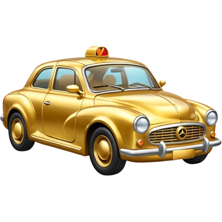 Golden Car paint Sprayer emoji