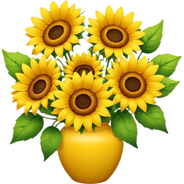 Flower Bouquets, Sunflower
 emoji