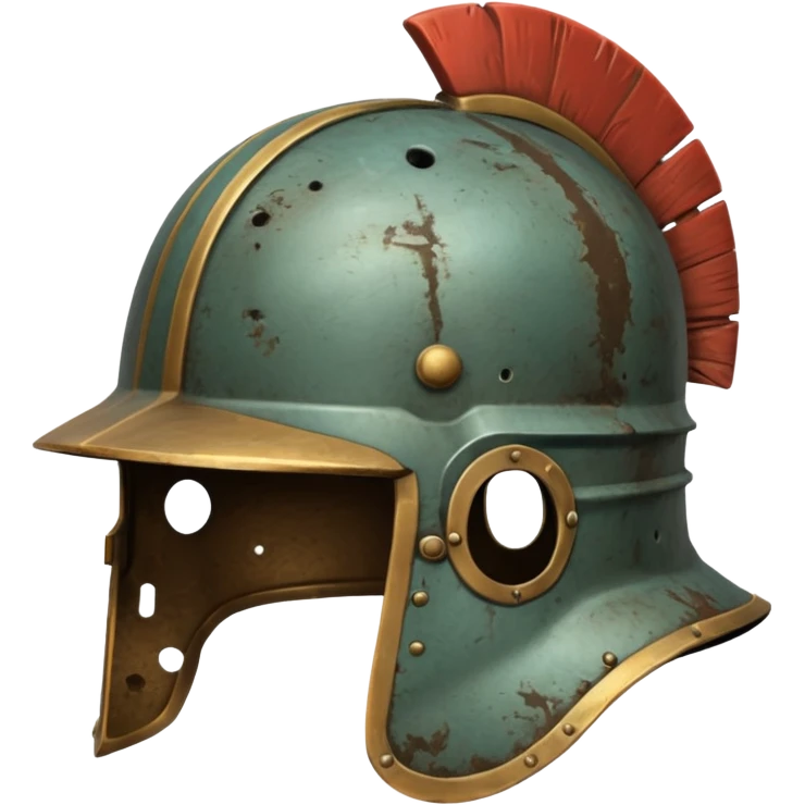 Old roman helmet emoji