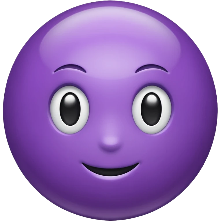 violet sphere emoji