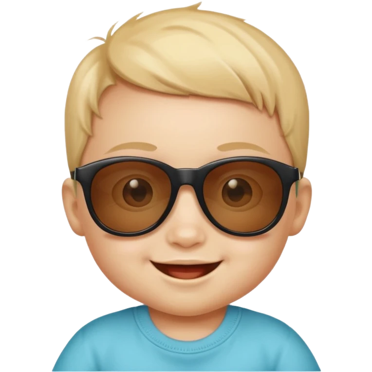 Baby with shades on  emoji
