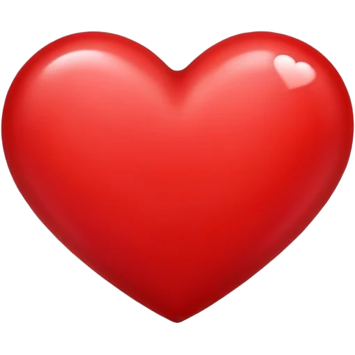 red heart emoji