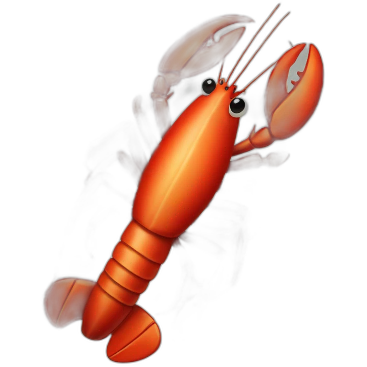 Lobster paddle emoji