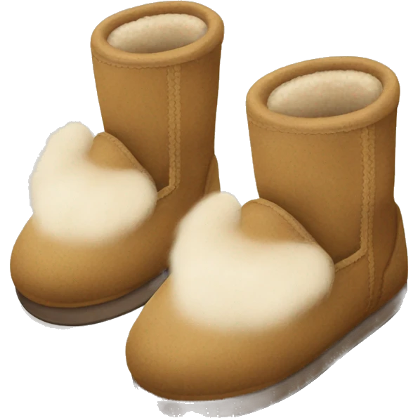 tasman ugg slippers emoji