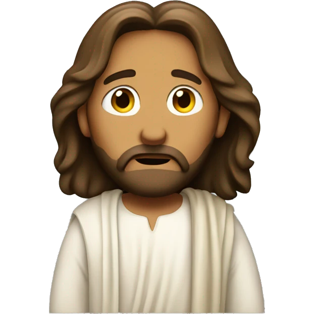 jesus shrugs emoji
