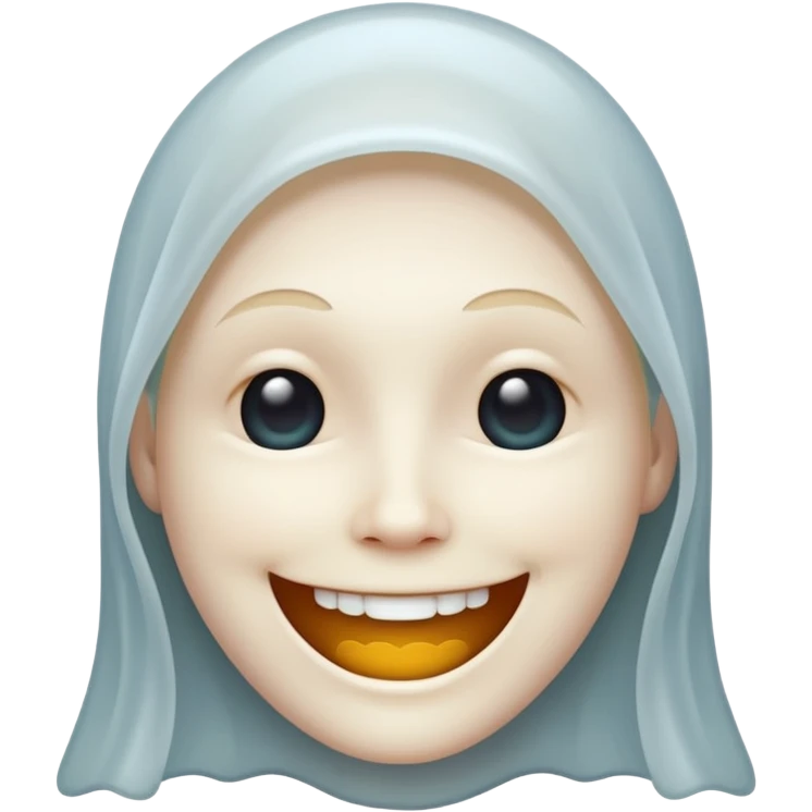 hayalet gulen emoji