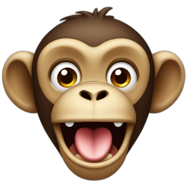 monkey sticking out its tongue emoji