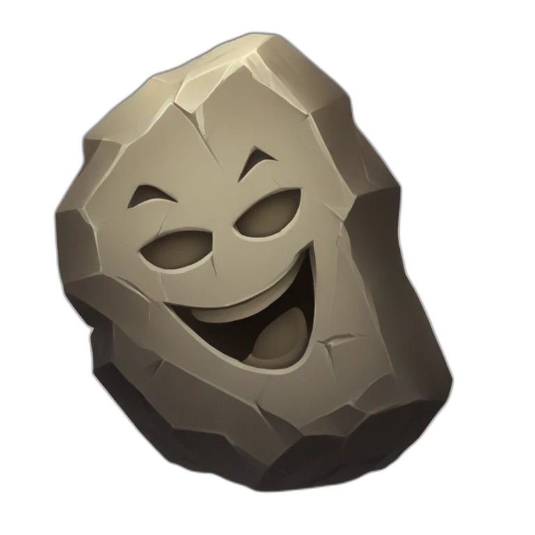 rock rock hearthstone emoji