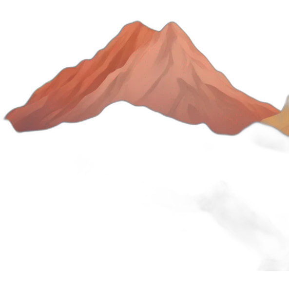 Mountain With colors emoji