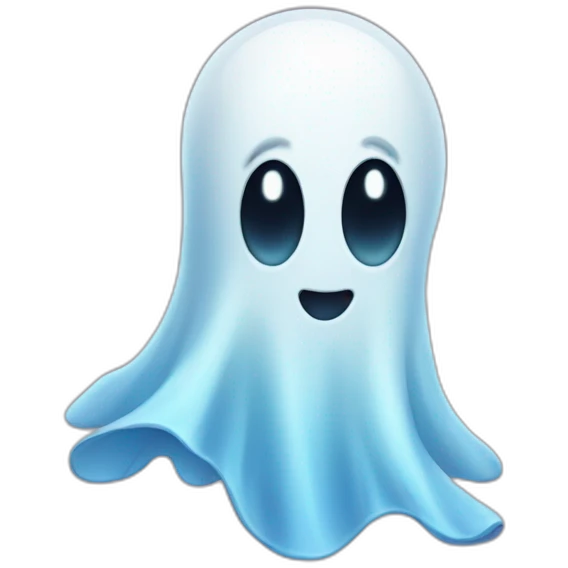 Cute ghost  emoji