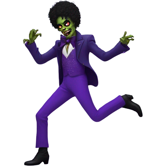 prince purple rain zombie dancing emoji