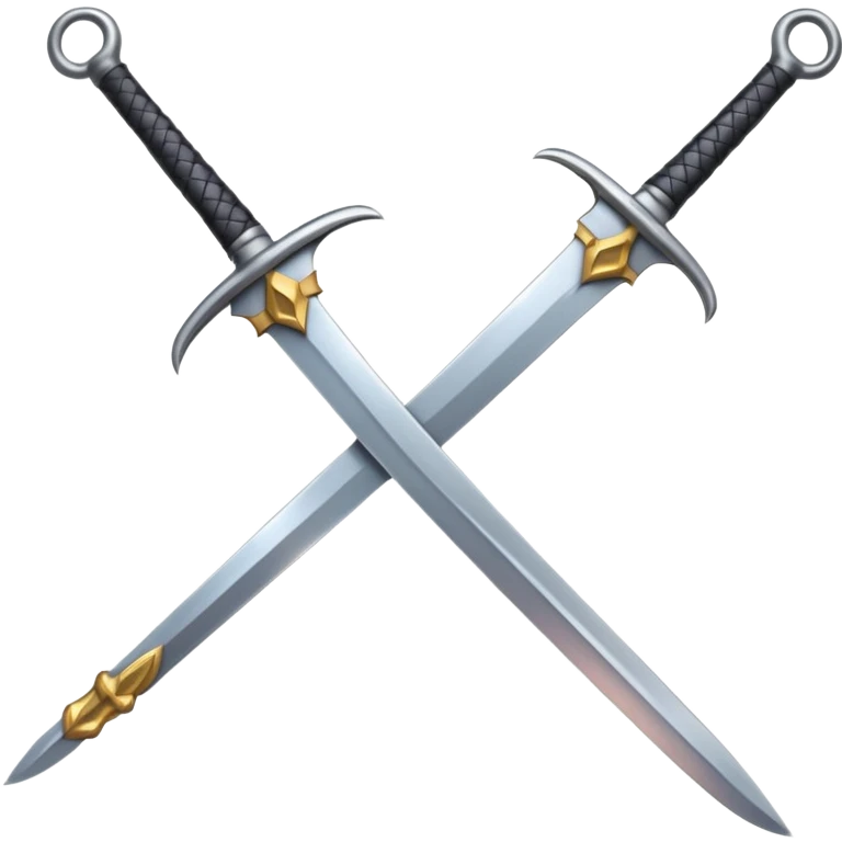 Sword with dual edge emoji
