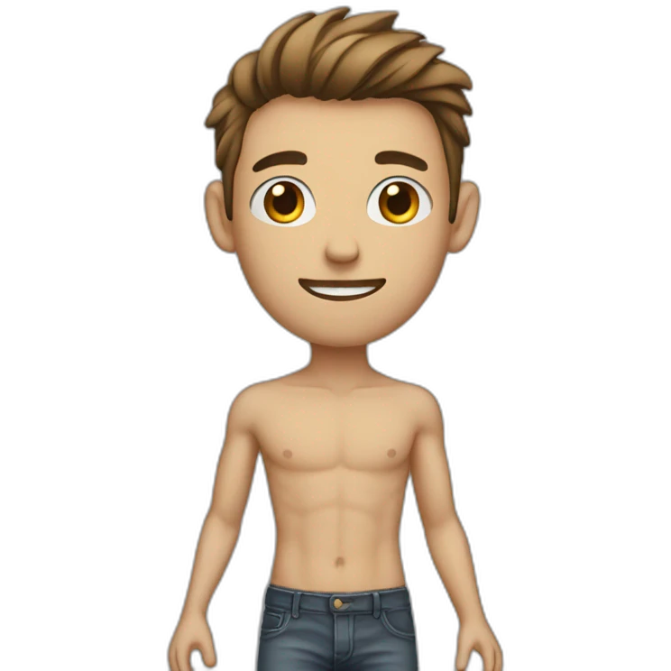 skinny guy emoji