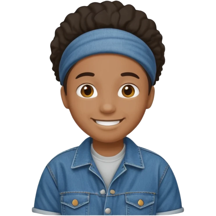 Cholos ropa azul ancha emoji