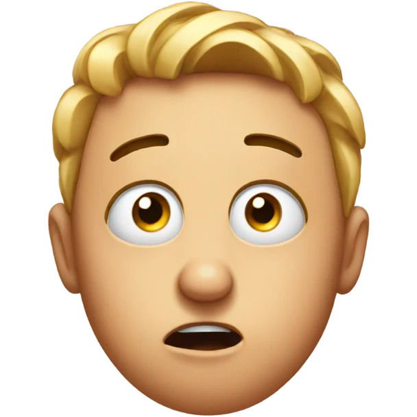 Very Shocked emoji with eyelashes emoji