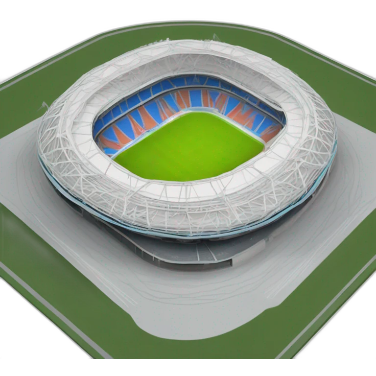 Stade le Vélodrome vu du dessus emoji