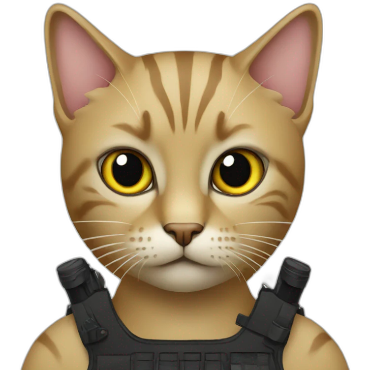 Cat-swat emoji