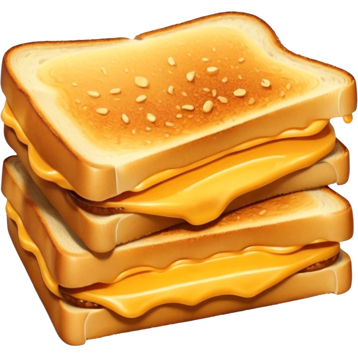 A grilled cheese. emoji