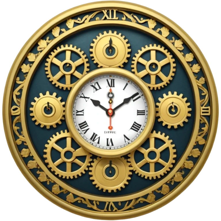 mechanic clock emoji