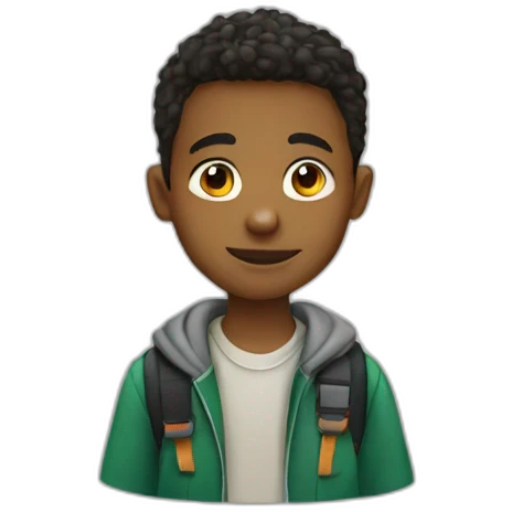 boys in elementary school emoji