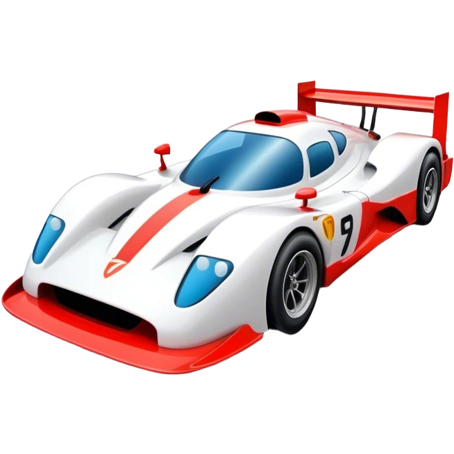 Super race car  emoji